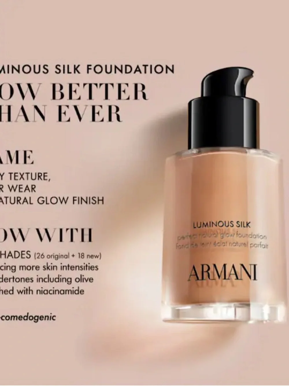 Giorgio Armani Luminous Silk Foundation - Beige